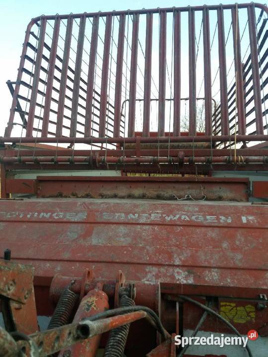 Przyczepa samozbierająca Pottinger Erntewagen II nieuszkodzony wielkopolskie Grodziec