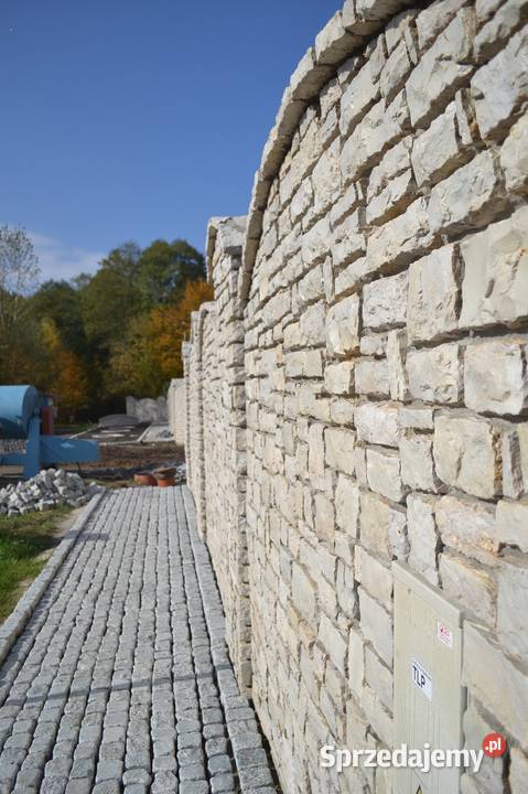 Ogrodzenia z kamienia Mury z kamienia Kamień małopolskie sprzedam