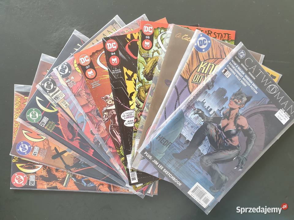 Catwoman zestaw 11 komiksów DC USA pomorskie Gdynia