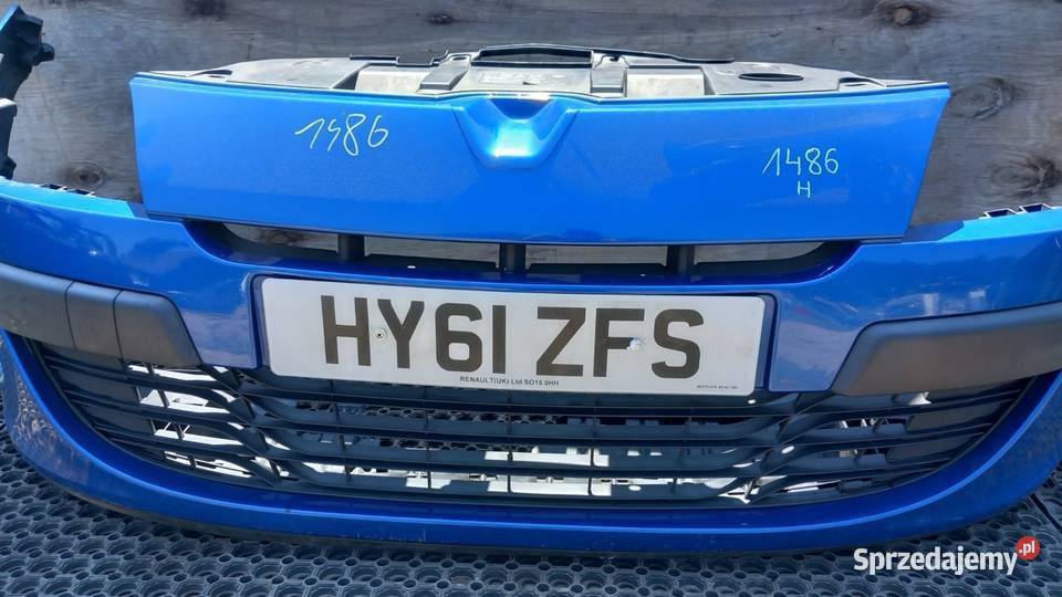 RENAULT MEGANE III ZDERZAK PRZÓD TERNA HALOGEN osobowe Pasy przednie i tylne wielkopolskie Zbierkowo