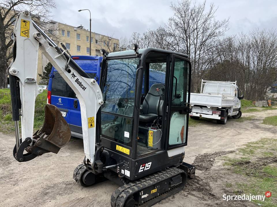 Minikoparka Bobcat E19 nie Gdańsk