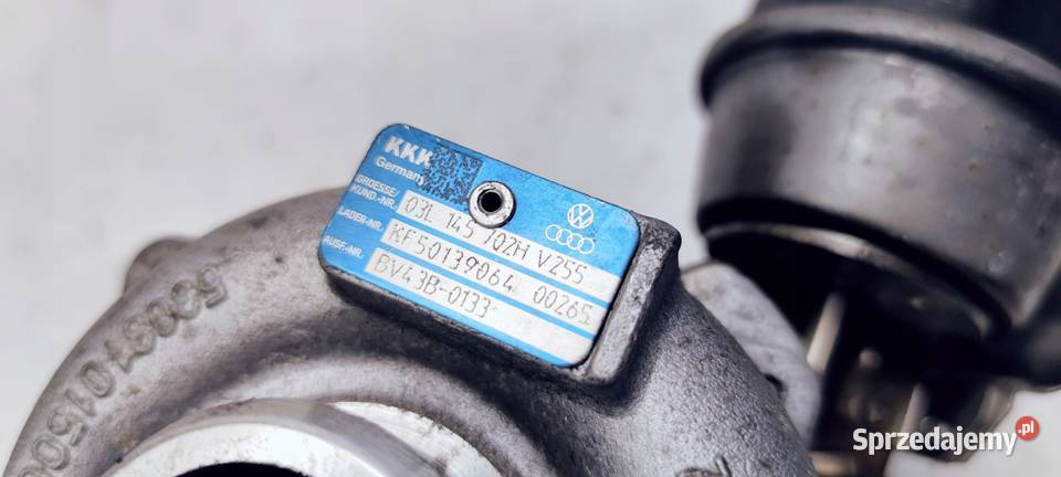 TURBOSPRĘŻARKA AUDI A4 B8 A5 Q5 20 TDI osobowe śląskie Przystajń