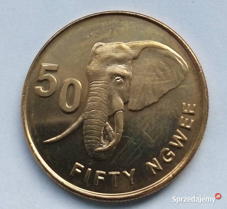 ZAMBIA50 NGWEE2012 r SŁOŃŁADNA Legionowo sprzedam