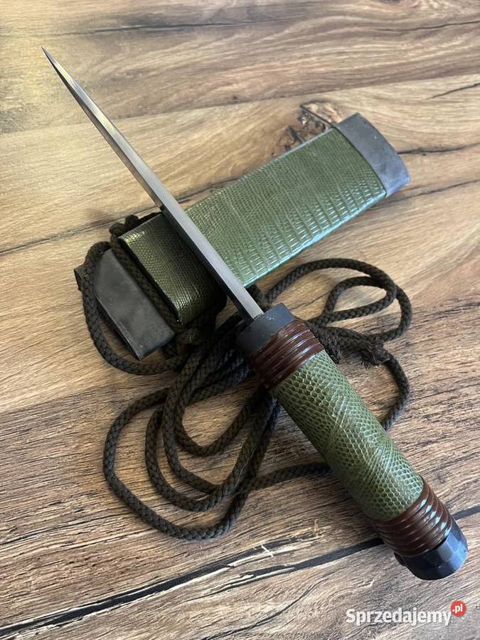 Wyjątkowy japoński nóż Drop Point Hunter NOWY Mrągowo