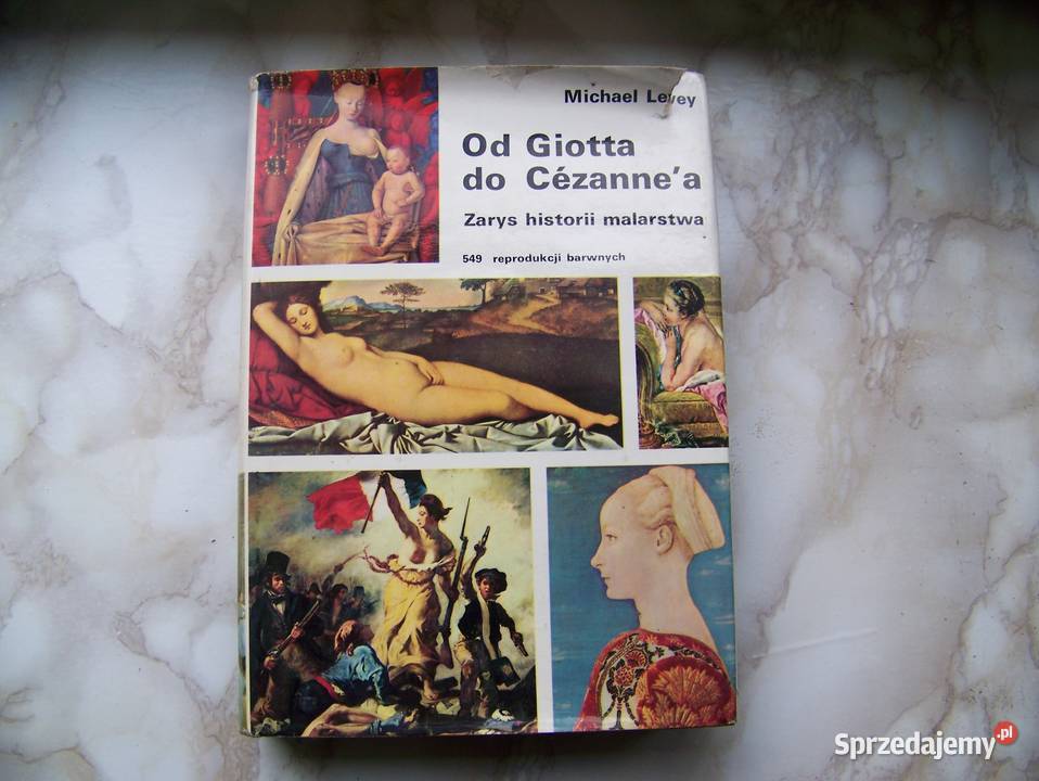 książka Giotta do Cezanne a Michael Levey Antykwariat Kołobrzeg