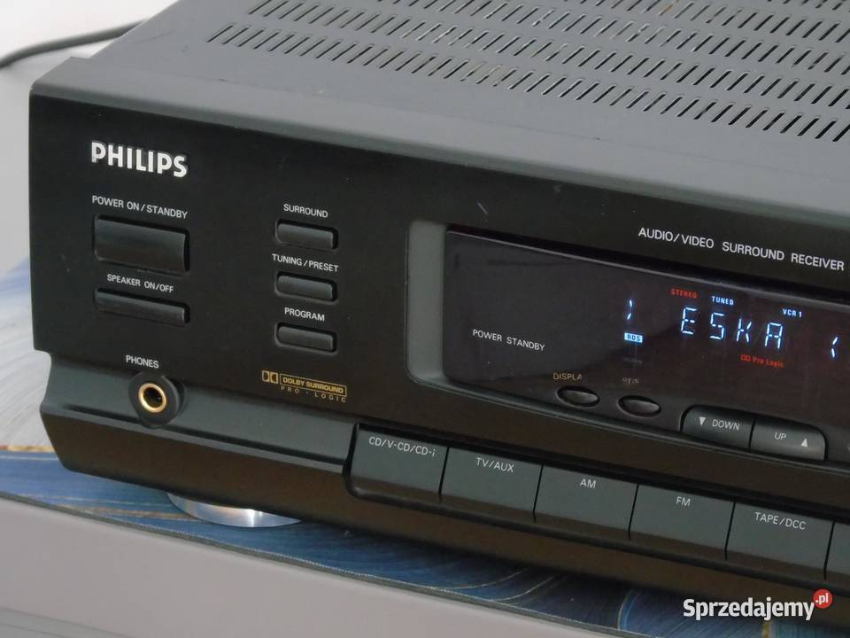 Wzmacniacz z radiem Philips FR732 RDS ładny i