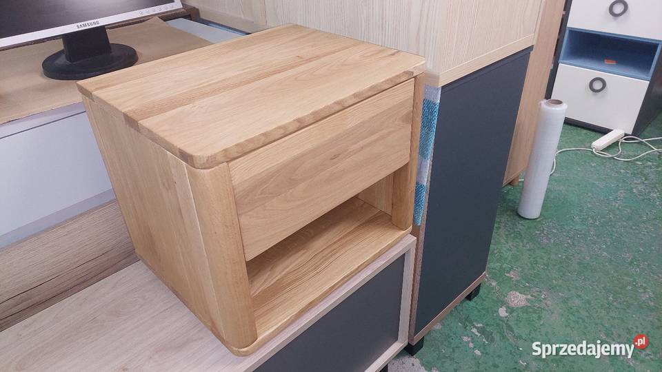 Szafka nocna dębowa Nilas Poznań