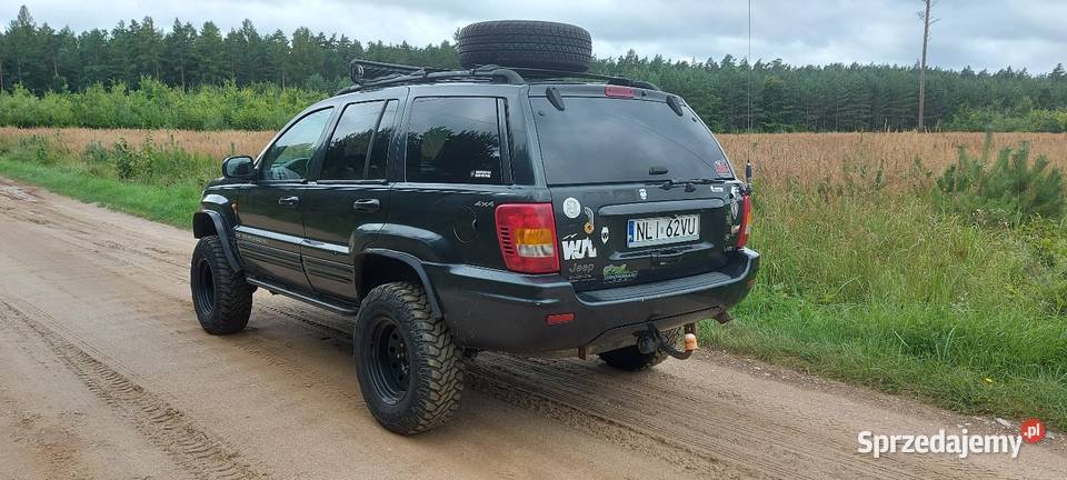 Jeep WJ 47 Quadra Drive warmińsko-mazurskie Lidzbark Warmiński
