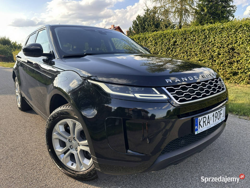 Land Rover Range Rover Evoque Przebieg 86 2019r asystent pasa ruchu Samochody osobowe Słomniki