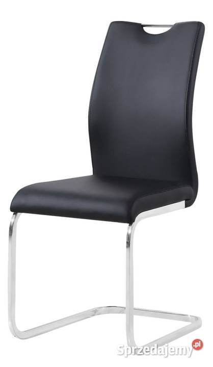 ŚWIETNY STAN Krzesła,krzesło czarne,BATIK,Agata Meble,4 szt