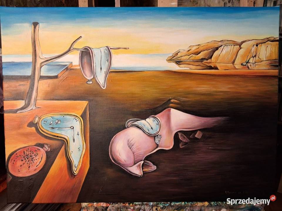 Ręcznie malowany obraz olejny na płótnie kujawsko-pomorskie Toruń