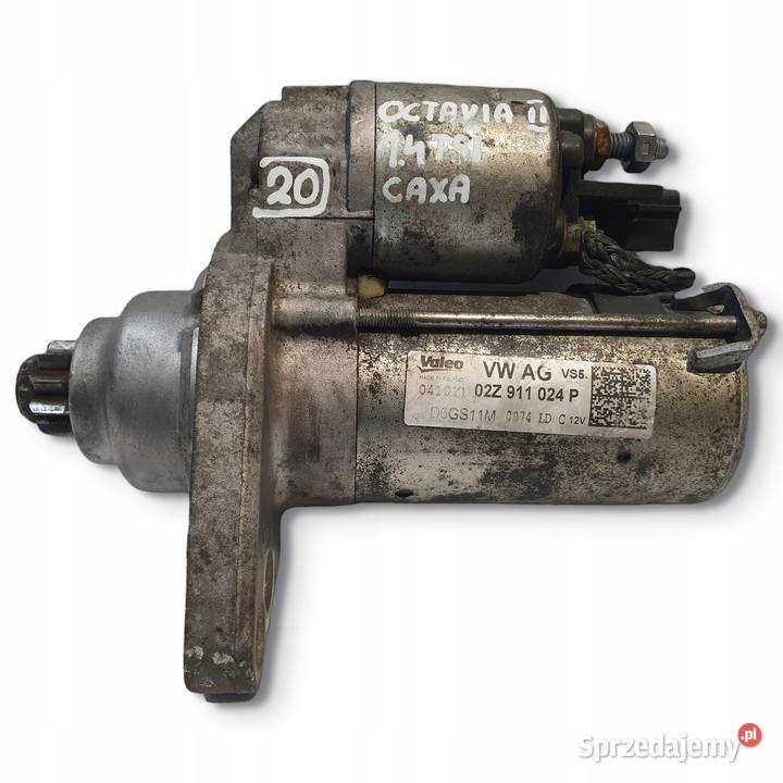 ROZRUSZNIK Skoda Octavia II 14 TSI 02Z911024P Chełm