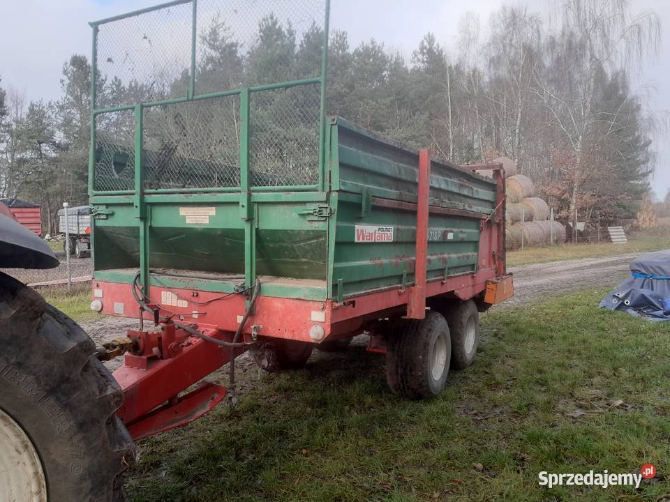 Rozrzutnik obornika Warfama N218 nieuszkodzony Pstrokonie