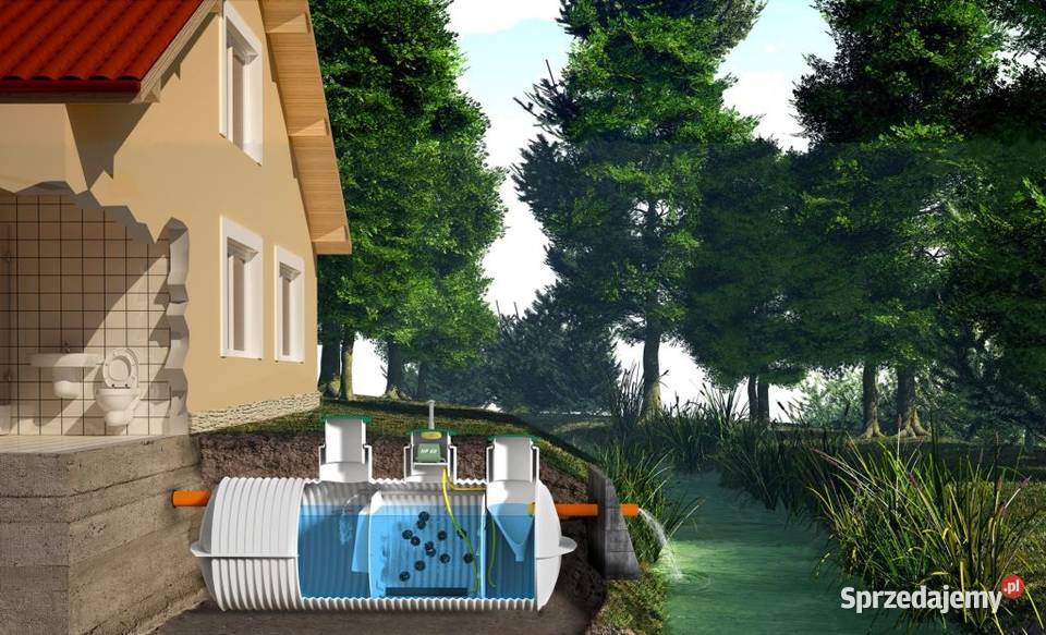 OCZYSZCZALNIA BIOLOGICZNA BIOHYBRYDA 2500L Oleśnica