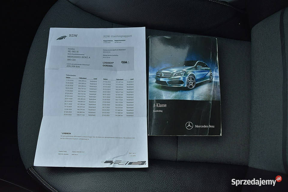 Mercedes A 180 D PółSkóra Navi Xenon Led lakier metallic Nowe Kucice