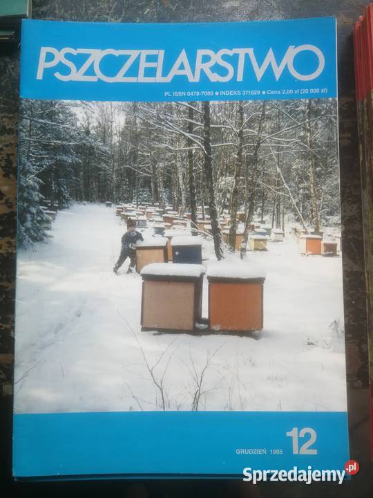 Pszczelarstwo miesięczniki 112 z 1995 roku wielkopolskie Ostrów Wielkopolski sprzedam