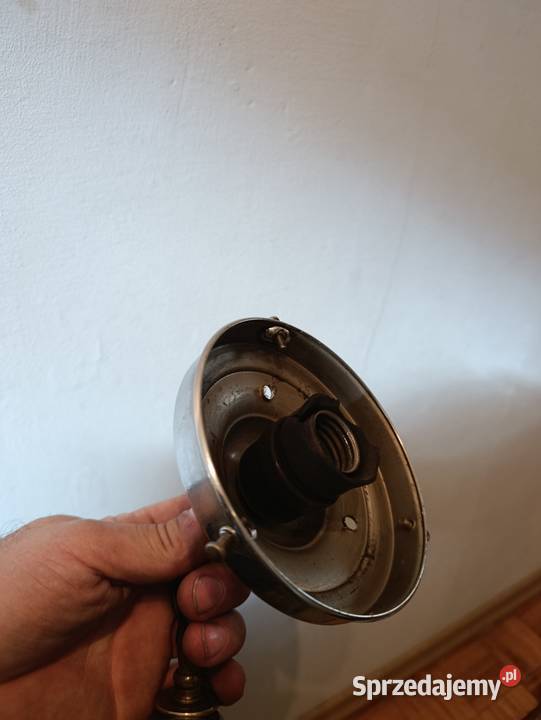 Stara piękna lampa plafon marmurek Art deco Antyki Kobylnica