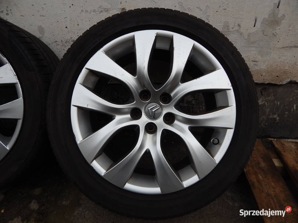 KOŁA Citroen C5 III X7 FELGI 18 KOMPLET CZUJNIKI Warszawa