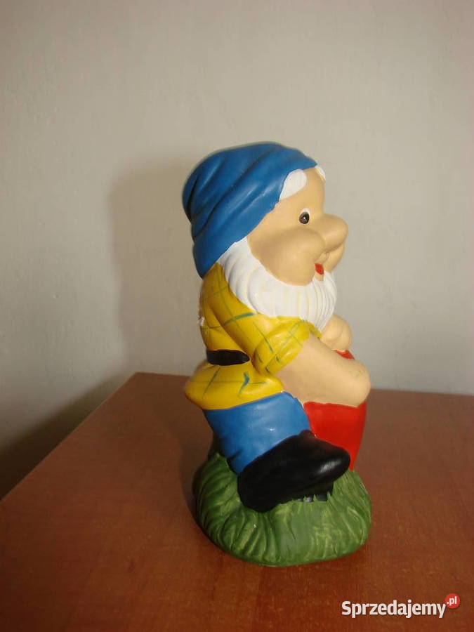 Krasnal ceramiczna figurka Pruszcz Gdański