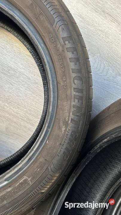 4x 20555R17 91V GOODYEAR EFFICIENT GRIP Samochodowe