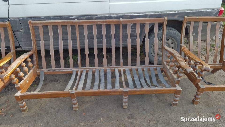 Antyki do renowacji sofa I 2 fotele