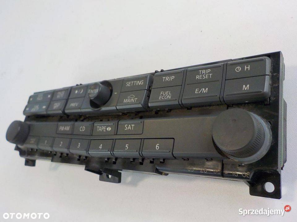 PANEL RADIA AUDIO 2838574000 NISSAN MAXIMA 04 06 Nowy Tomyśl