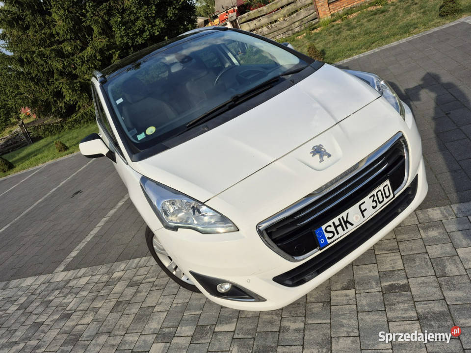 Peugeot 5008 16hdi navigacja panorama hed ap 7 lubelskie Drelów