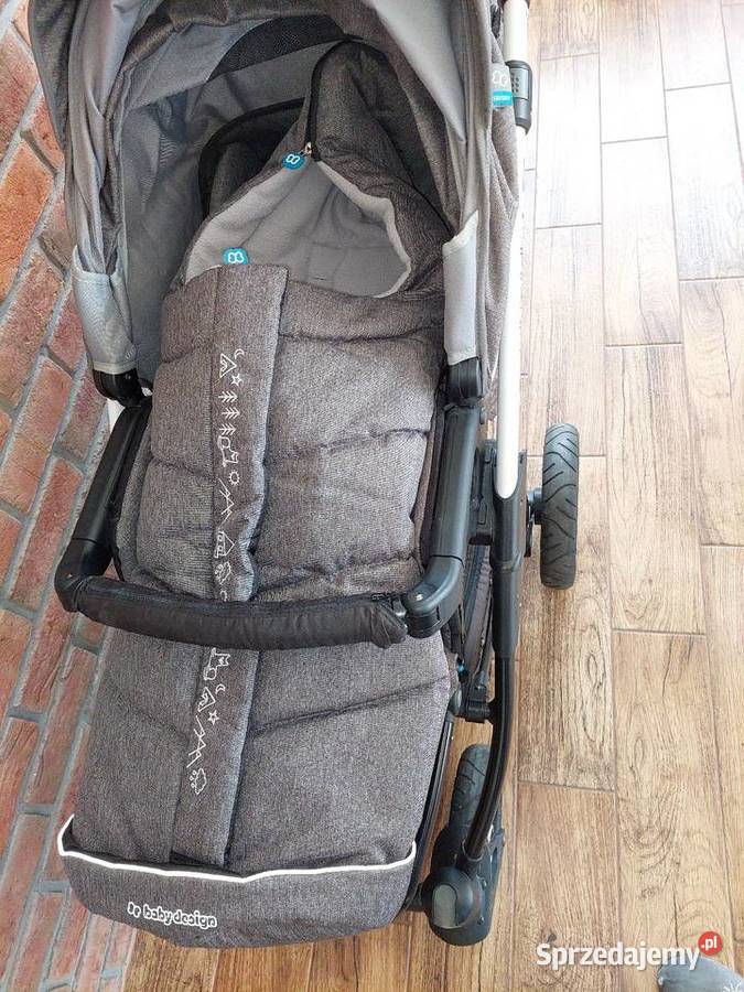 Wózek Baby Design Husky 2w1 Winterpack adaptery Amortyzatory  Wałcz