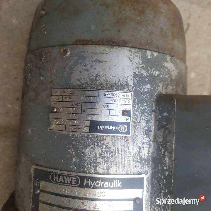 Pompa hydrauliczna z napędem Pniówek sprzedam