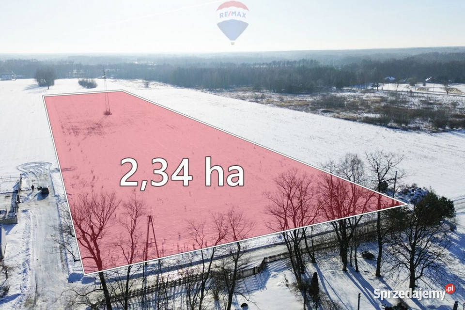 Grunt inwestycyjny 234 ha 3 S8 Grzmiąca