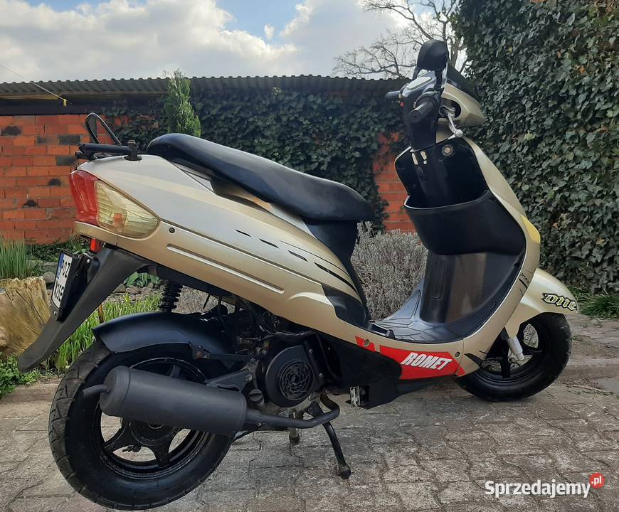 Ładny skuter Romet 727 PREMIUM 5080 4t 2013r Tuczno