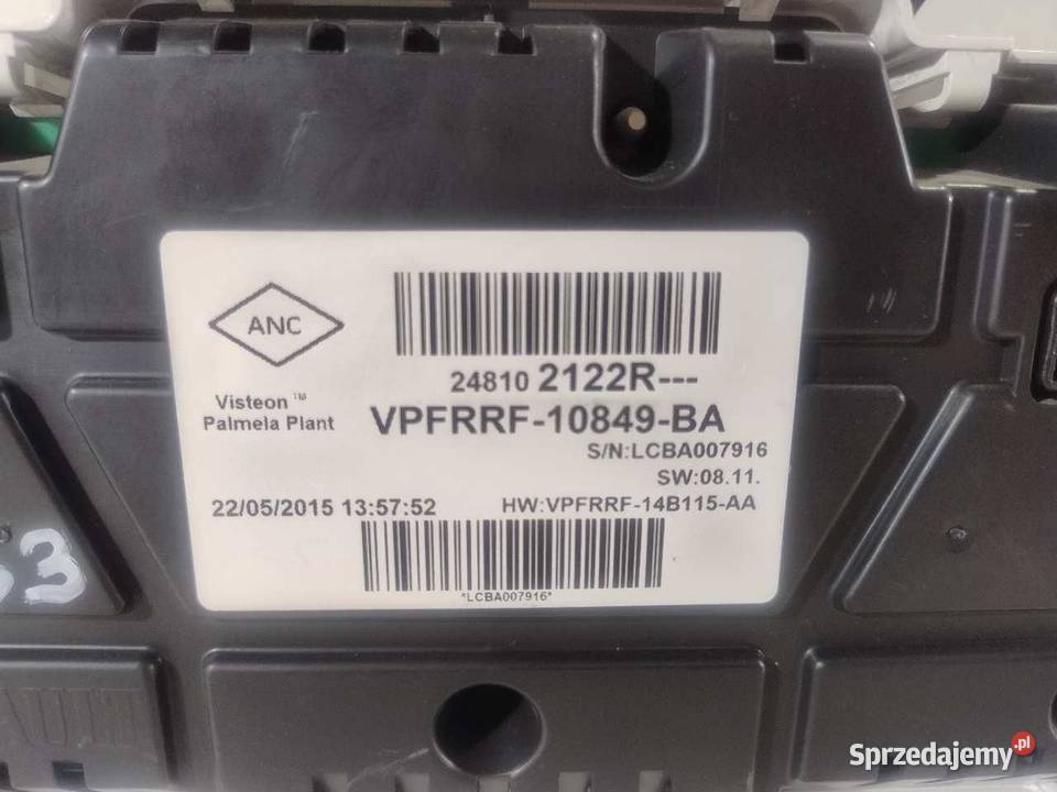 LICZNIK RENAULT CLIO IV 15 DCI 248102122R