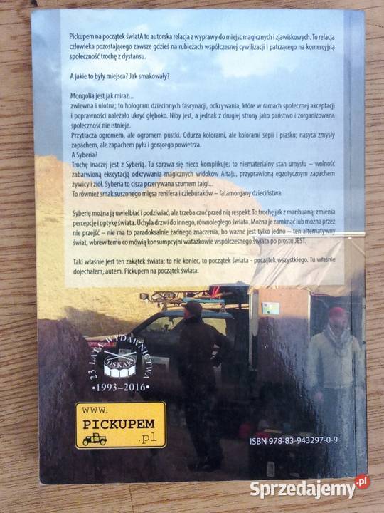 Książka Pickupem na początek świata Poradniki, albumy i reportaże Legionowo sprzedam