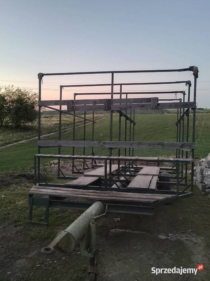 Przyczepa do tytoniuszpile szuszarnia Majdan Łuczycki