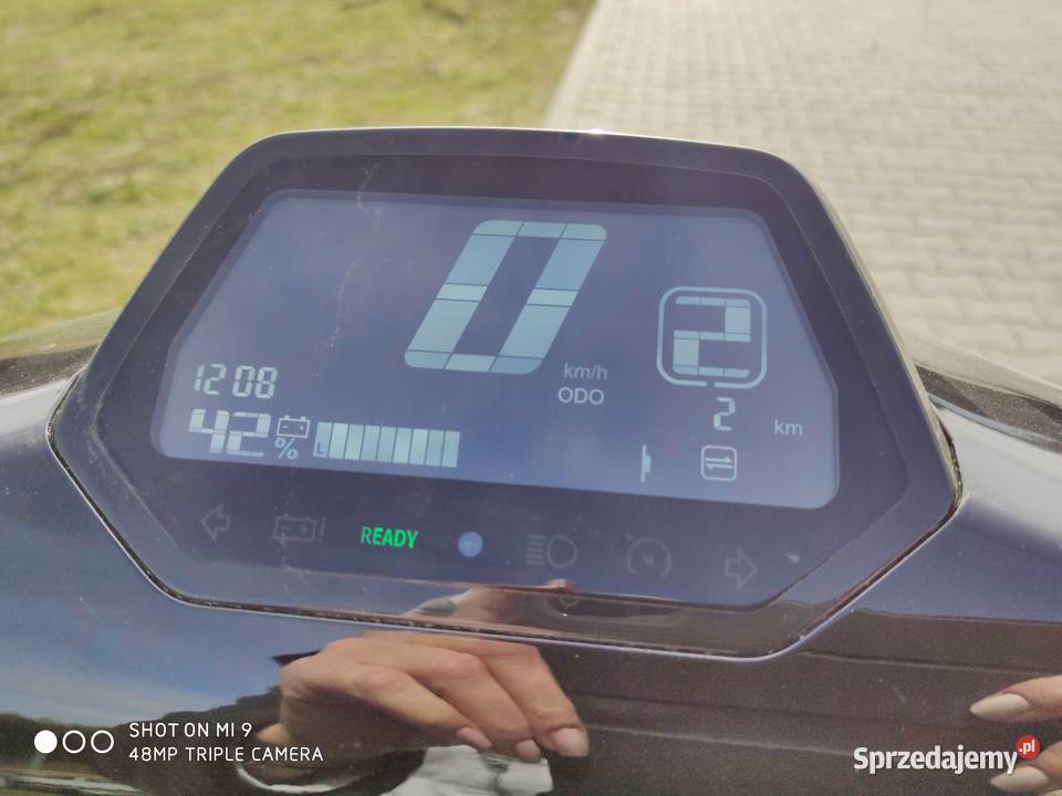Skuter Elektryczny Super Soco CUX zasięg 80 Raty Siedlce sprzedam