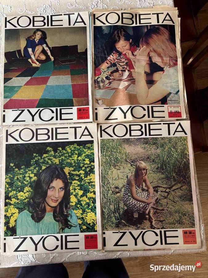 stare gazety z czasow PRLKobieta i Życie numery Kosianka-Trojanówka
