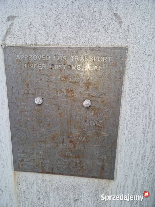 Chłodnia 6 metrowa produkcja 2015 Gdynia