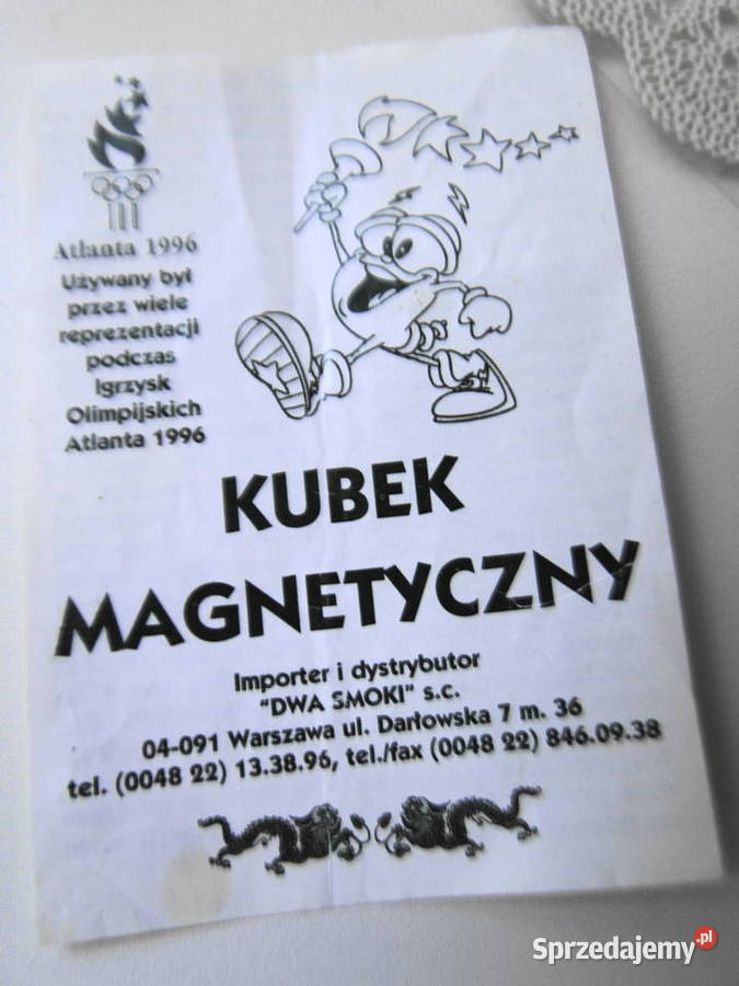 Kubek magnetyczny na zdrową wodę mazowieckie Warszawa