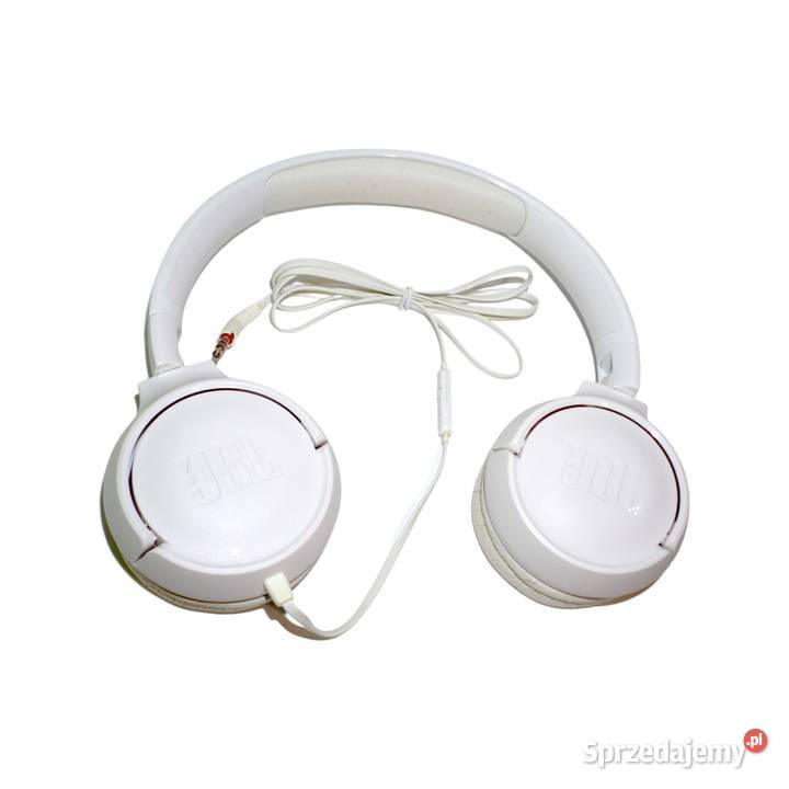 Słuchawki JBL TUNE 500 PIK białe white