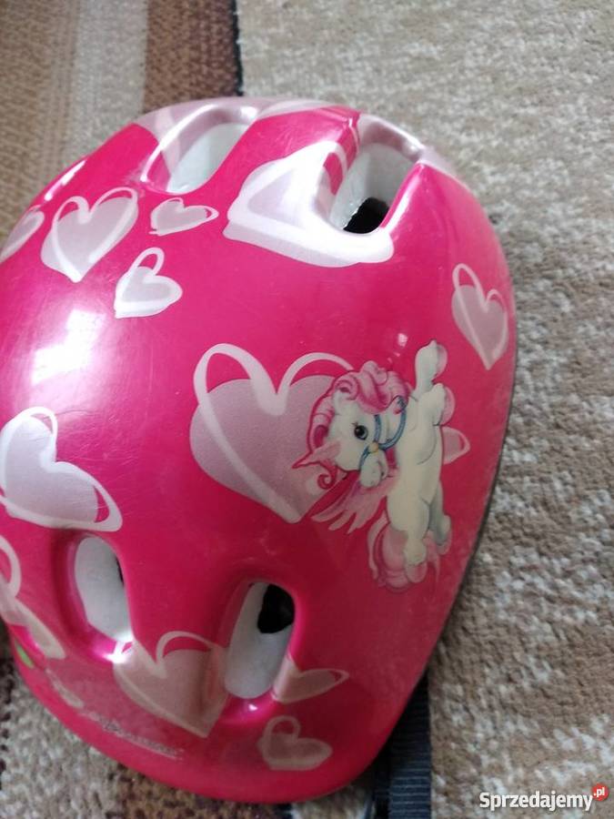 kask dziewczęcy dziecięcy kaski Poznań sprzedam