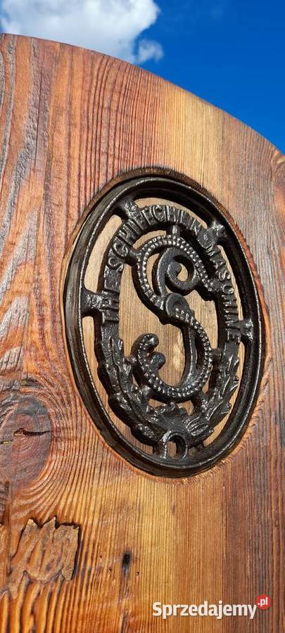 Fotel krzesło stare drewno Kamieńczyk