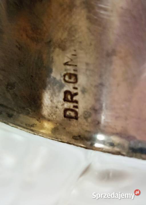 Piękny stary dzban ze szklanym wkładem na ld Radłów sprzedam