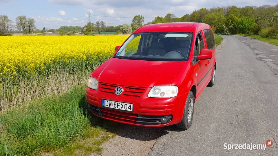 Okazja VW Caddy maxi LPG nowy przegląd i Wrocław sprzedam