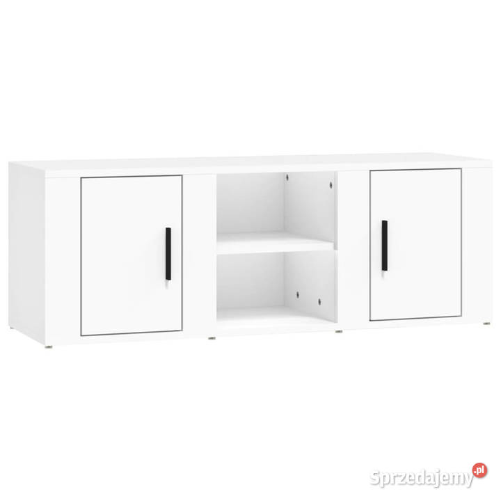 Szafka pod TV biała 100x315x35 materiał Warszawa