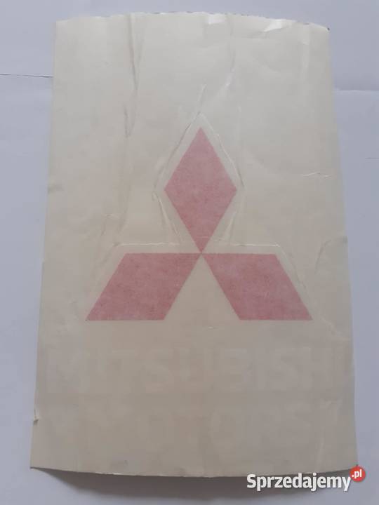 Mitsubishi Motorsnaklejka Pozostałe Warszawa sprzedam