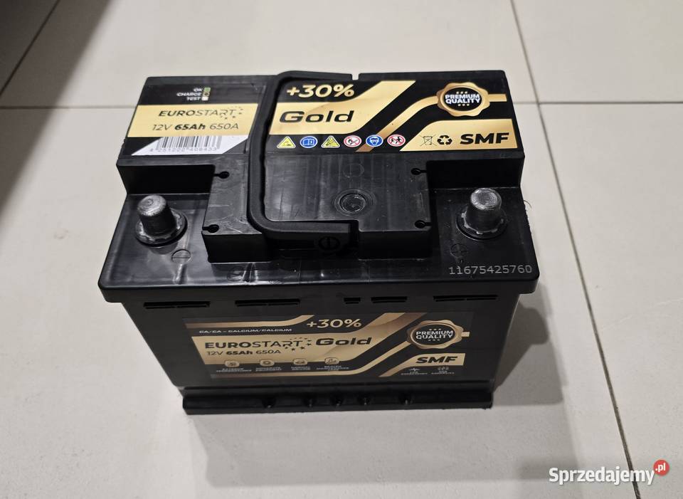 Akumulator Eurostart Gold 12V 65Ah 650A prawie Katowice