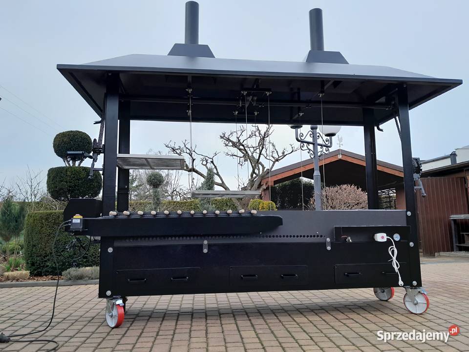 Gastronomiczny grill cateringowy węglowy Damasławek