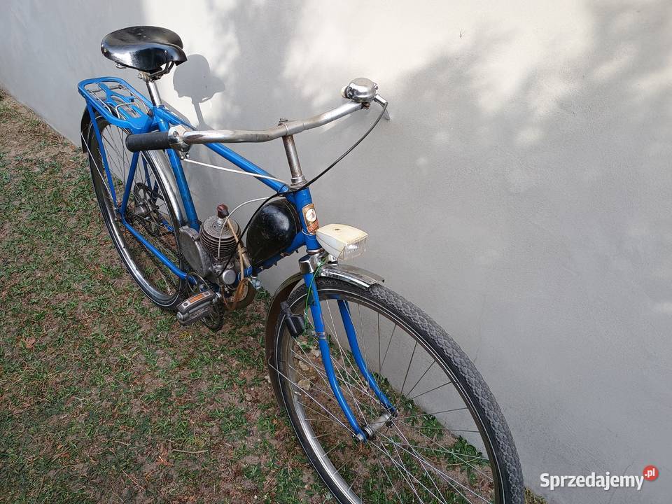Rower z silnikiem KO D4 1957r zabytkowy Rok produkcji 1957 Kurzętnik