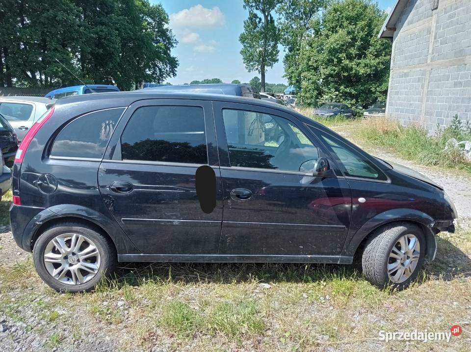 Opel Meriva A 16 74 kW 2005 r dawca części wielkopolskie Szklarka Myślniewska sprzedam