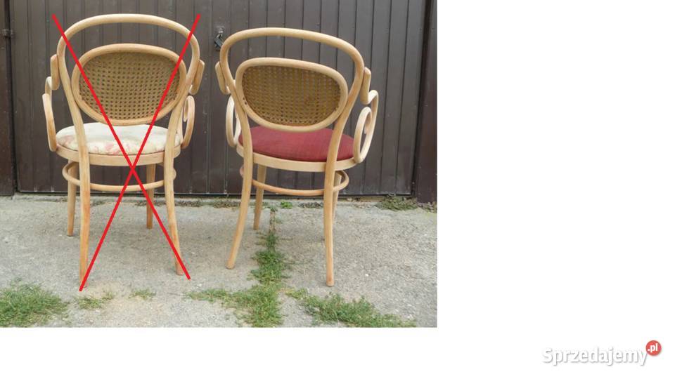 Stare krzesłafotel gięte małopolskie Nowy Sącz